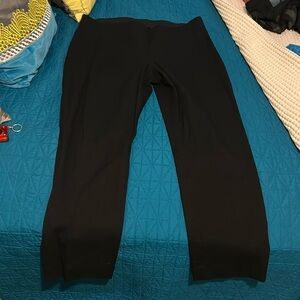 L pant side zip